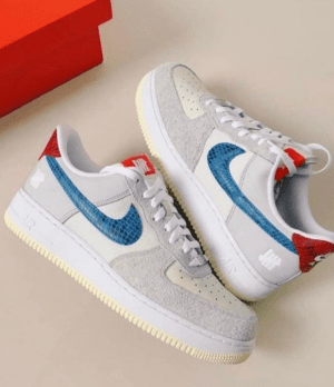 Undefeated x Nike Air Force 1 Low SP Grey Fog