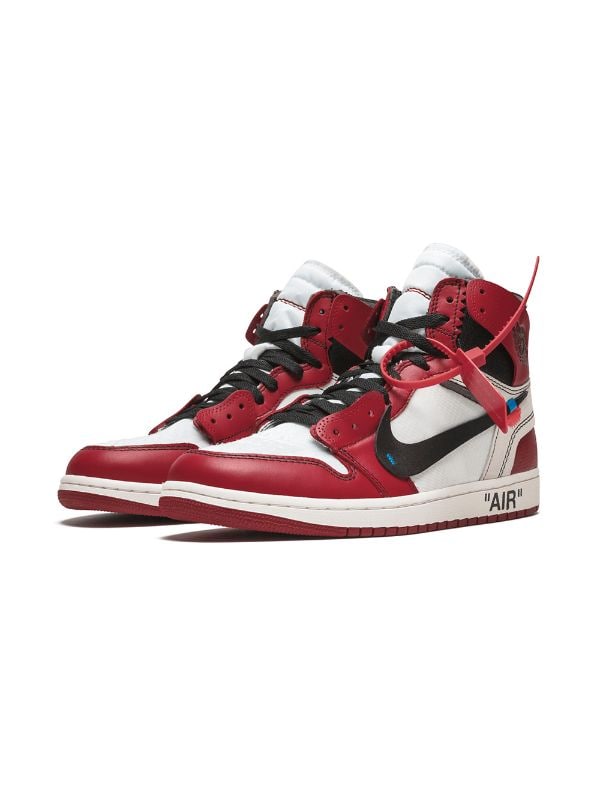 Nike AIR jordan one Off white With extra laces Full leather – Nalains